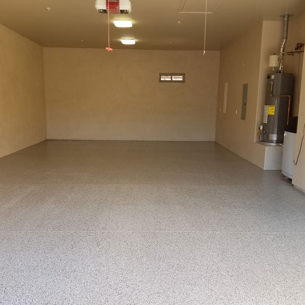 Sedona Garage Epoxy Floor Finish