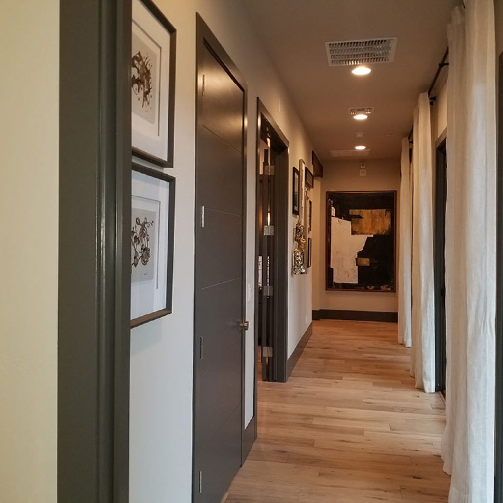 Custom Gallery Hallway