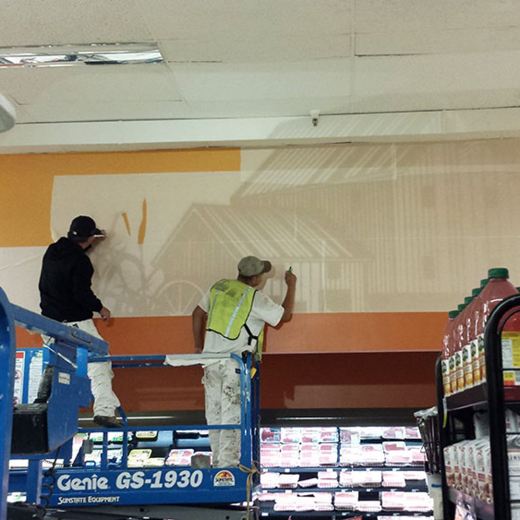 Safeway / Grocery Store Repaint