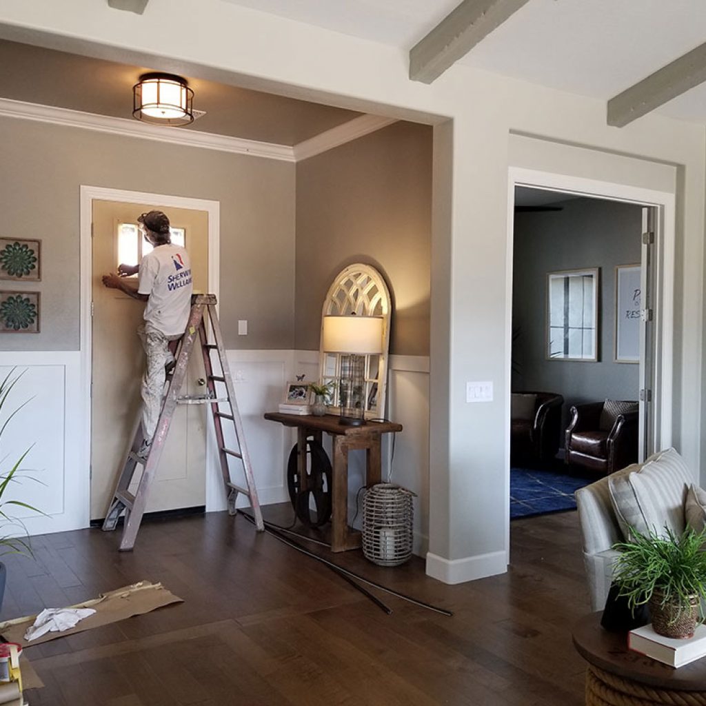Custom Front Door Refinishing