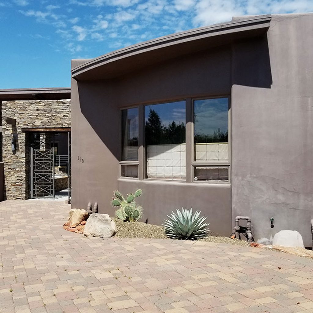 Sedona Contemporary Home Exterior